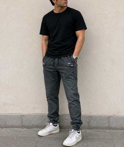 Men's Dark Grey Jogger Pants