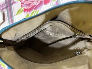Baggit Peacock Blue Handbag