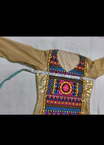 Gold Embroidered Kurta