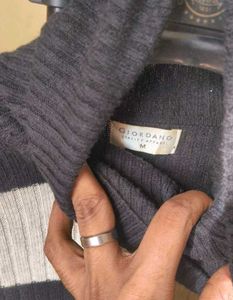 Striped Knit Sweater