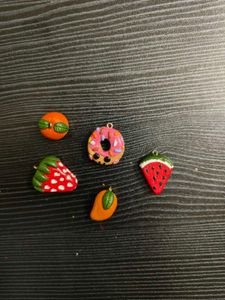 Fruity Phone Charms 🍓 🥭 🍉 🥑 🍊 🍩
