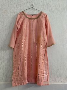 Elegant Peach sharara