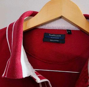 Van Heusen Burgundy Polo Shirt