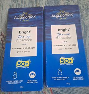Aqualogica Bright Tone-Up Sunscreen SPF 50+