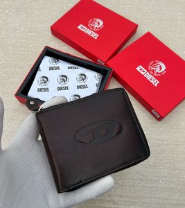 Diesel Bi-fold Wallet with Zipper