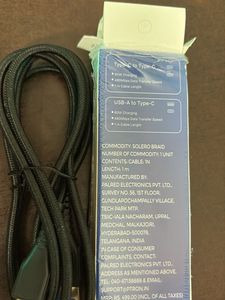 Tangle-Free USB-C Cable PTron