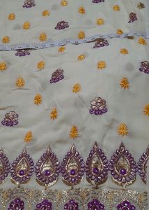 Gold And Purple New Dress (Dress. Dupata.pant )