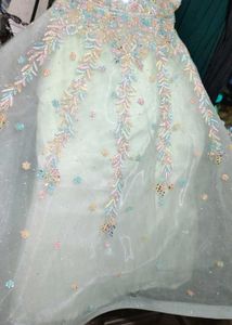 Heavy Embroidery Gown For Women