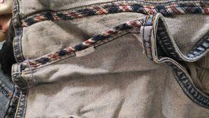 vintage denim vest