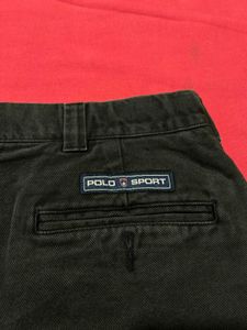 Polo Sport Ralph Lauren Men Black Cotton Jeans
