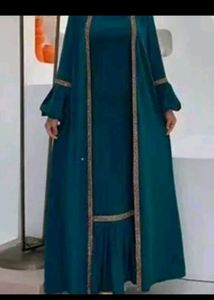 NEW DUBAI FANCY STYLE BURQAABAYAQAFTAN FOR WOMENS