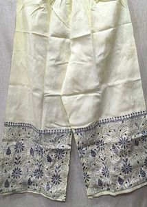 Kantha Embroidered Palazzo Pants