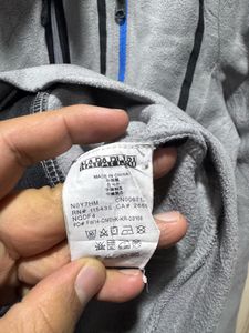 Napapijri Blouson Grey Zipup Warm Fleece