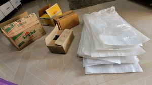 Set 3 babal sit &amp; delivery bags &amp; big boxes