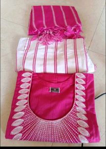 New Elegant Pink Kurta Set with Dupatta