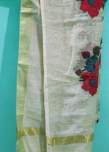 Embroidered Floral Dupatta