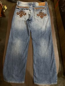 VINTAGE LEATHER JEANS