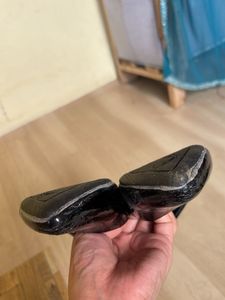 Shiny Black Ballerina Flats