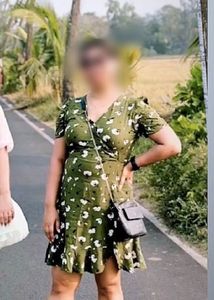 Chic Green Floral Mini Dress