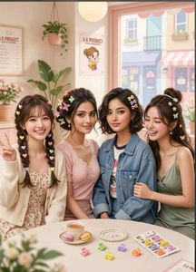 🎀Cute Pastel Hair Claw Clips🎀