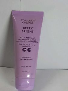 Conscious Chemist Berry Bright Sunscreen