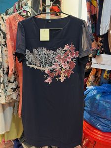 Chic Navy Blue Tunic Dress