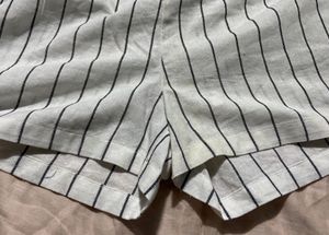 Striped Vest &amp; Shorts Set