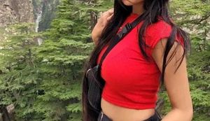 Red pinterest 🍒 Ribbed Open Back Top