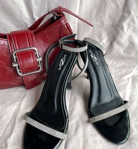 Black heels