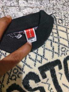 Boston USA Graphic Sweater