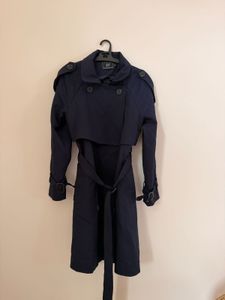 Classic Navy Trench Coat