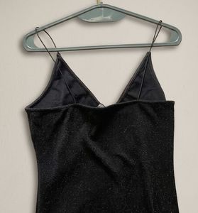 H&amp;M Black Shimmer Mini dress