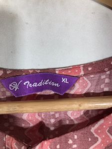 Mauve Strips Kurta(Women’s)
