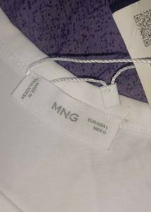 Mango one shoulder top
