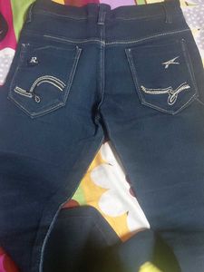 combo Dark Wash Straight Leg Jeans &amp; shirt