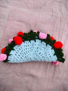 Cute Crochet bouquet coaster ✨🤌