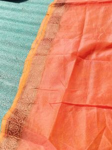 Elegant Saree with Delicate Border
