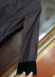 Mauve Color Short Kurta For 42 Chest