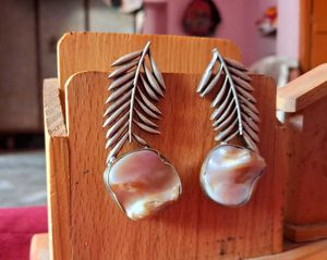 Premium Quality Replica Matte Finish Sliver Earnin
