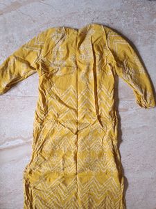 Yellow Ethnic Kurta