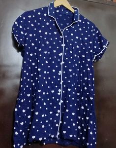 Navy Blue NightSuit for 36 Bust