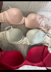 Bra -2 Combo Pink And Green