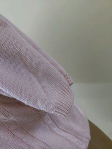 Pink sweater top