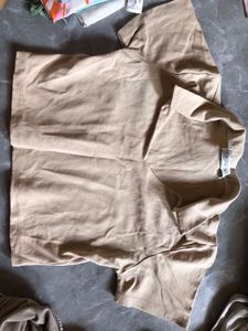 Crop Beige Tshirt