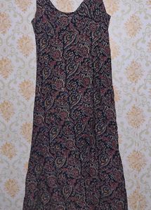 Bohemian Print Maxi Dress
