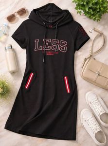 Black Hoodie Dress