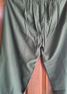 Green Embroidered Kurta Set with Dupatta