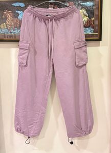 Roadster Lilac Cargo Jogger Pants