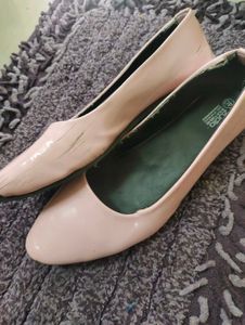Women's Pink Patent Ballet Flats