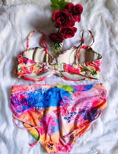 Vibrant Floral Bikini set